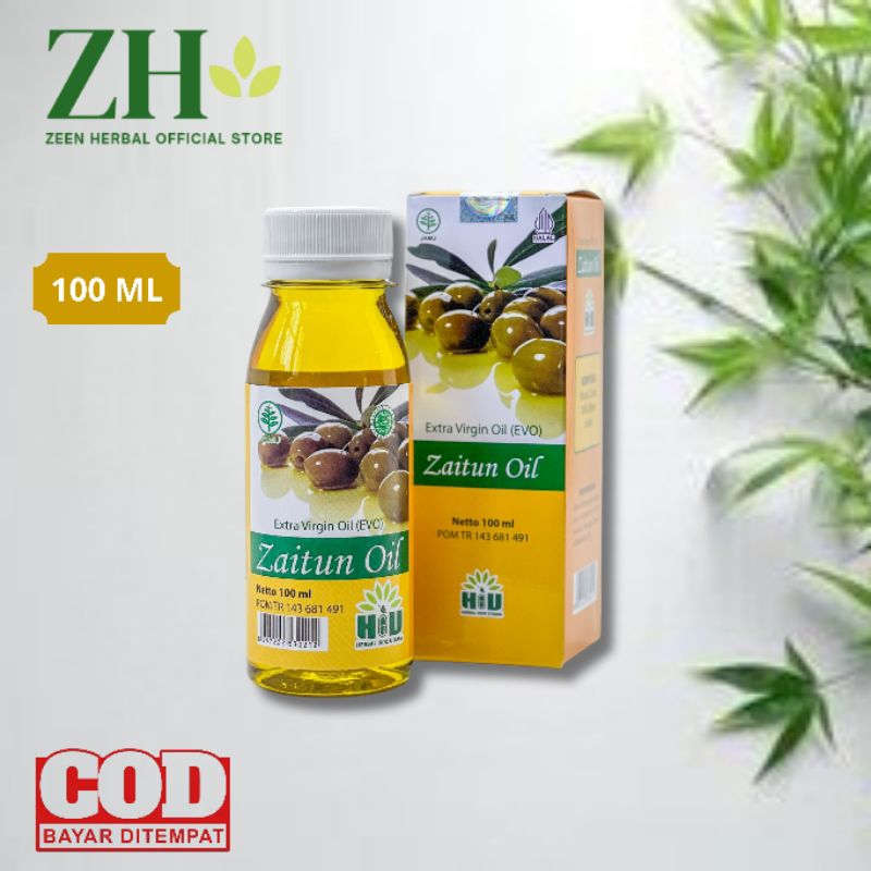 HIU Minyak Zaitun 100 ml - Minyak Zaitun Murni