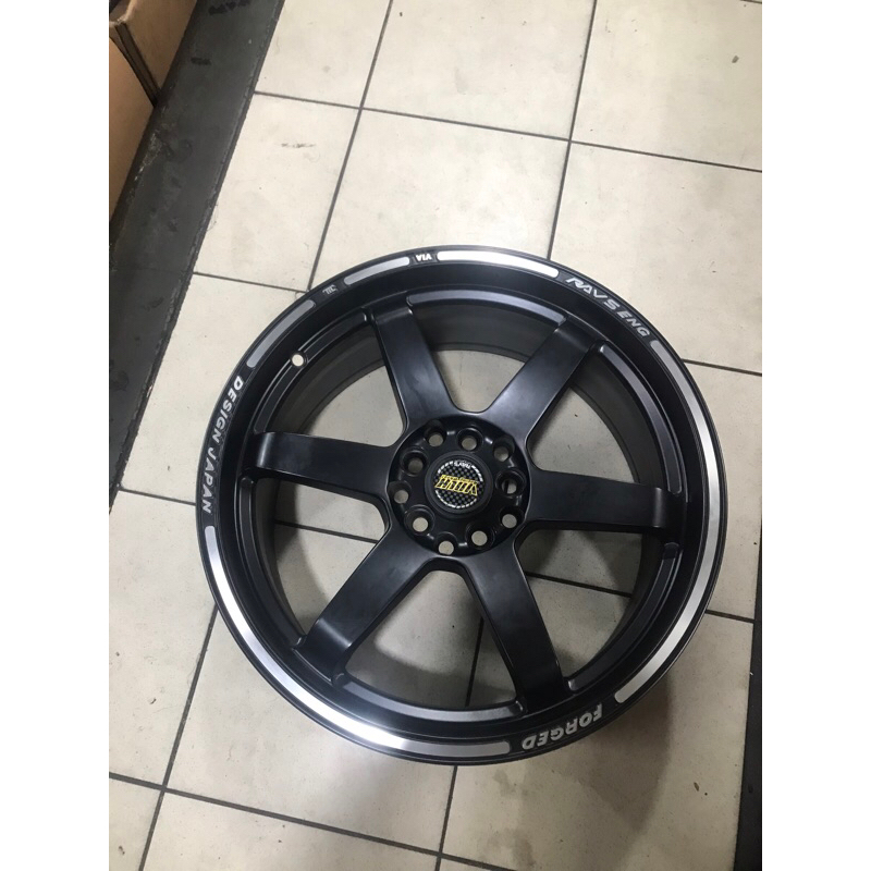 Velg Mobil Rays Te37 R17 x 7.5 Pcd 10/5x114.3x100