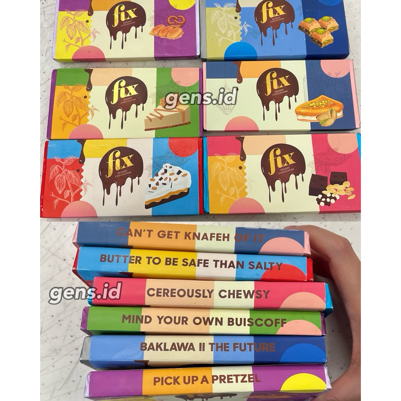 

[READY] Coklat Dubai Viral Fix Chocolate Pistachio Kunafa