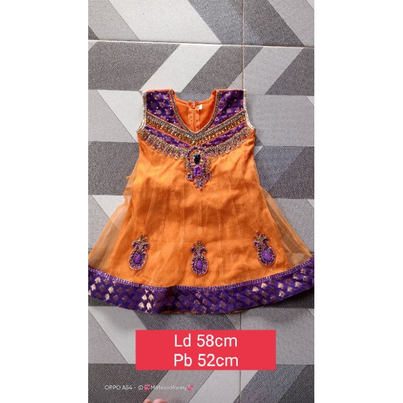 Dress India Anak