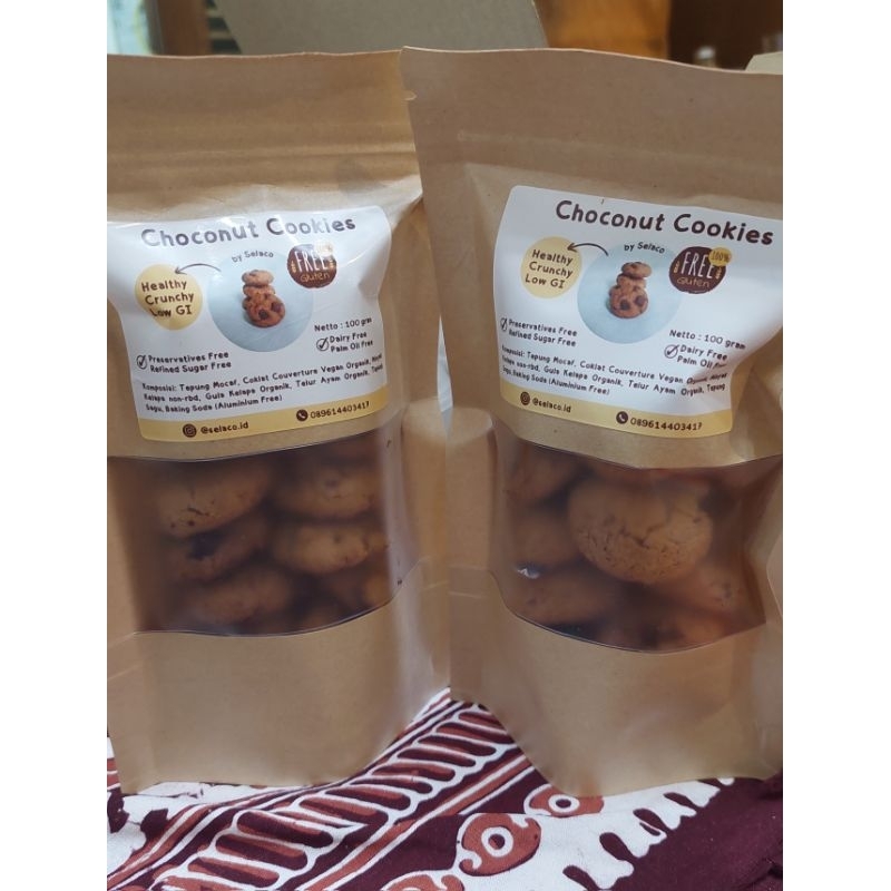 

Choconut Cookies Gluten Free