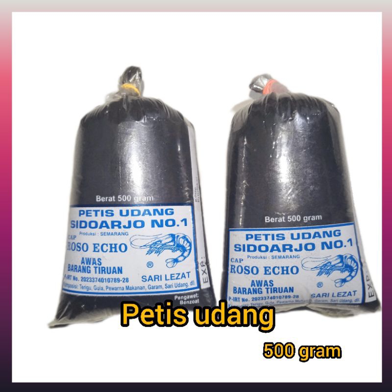 

Petis udang roso echo 500 gram semarang Sidoarjo
