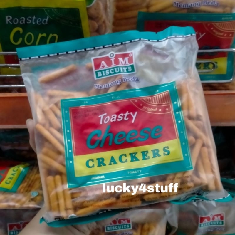 

AIM Toasty Cheese 180gr & 80gr Snack AIM Rasa Keju