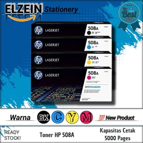 Cartridge Toner Laserjet HP 508A Printer LaserJet Enterprise M552dn, M553dn, M553n, MFP M577z