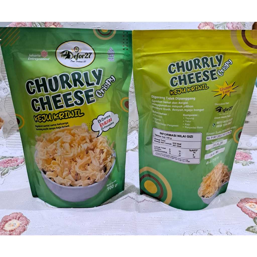 

Keju Kriwil (Churrly Cheese Crispy) 100gr