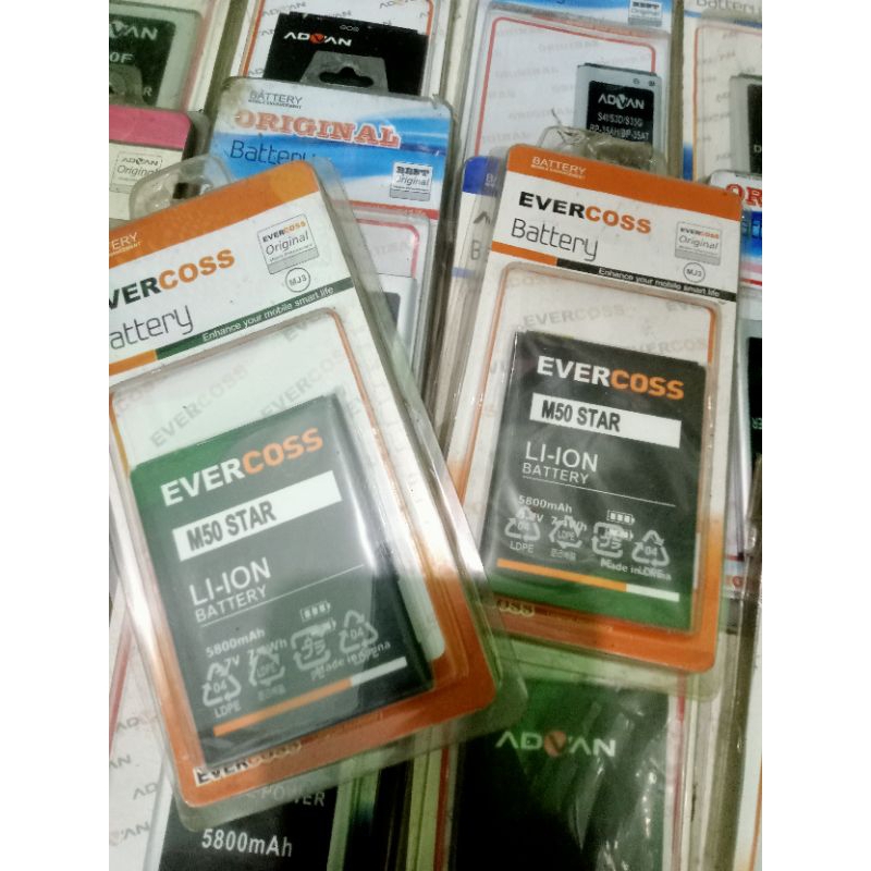 26 PCS BATERAI HP ADVAN EVERCOSS LENOVO SAMSUNG ASUS ,CUCI GUDANG