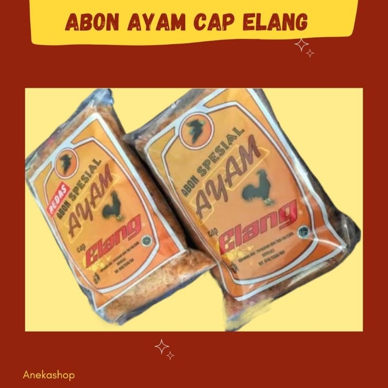 

abon ayam spesial cap elang 250gr