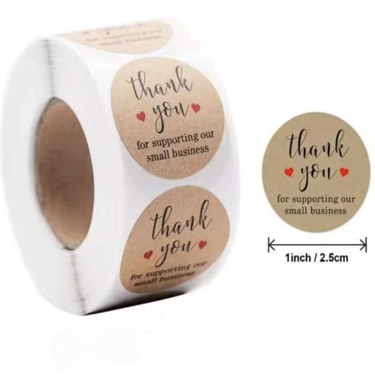 

STICKER LABEL THANK YOU