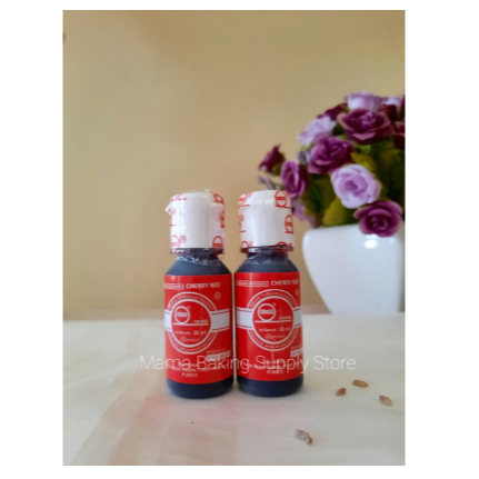 

CROSS Food Coloring Pewarna Makanan Cros 20 ml CHERRY RED