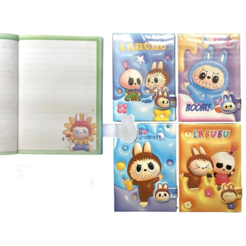 

BUKU DIARY/NOTES LABUBU 32K-509 TEBAL