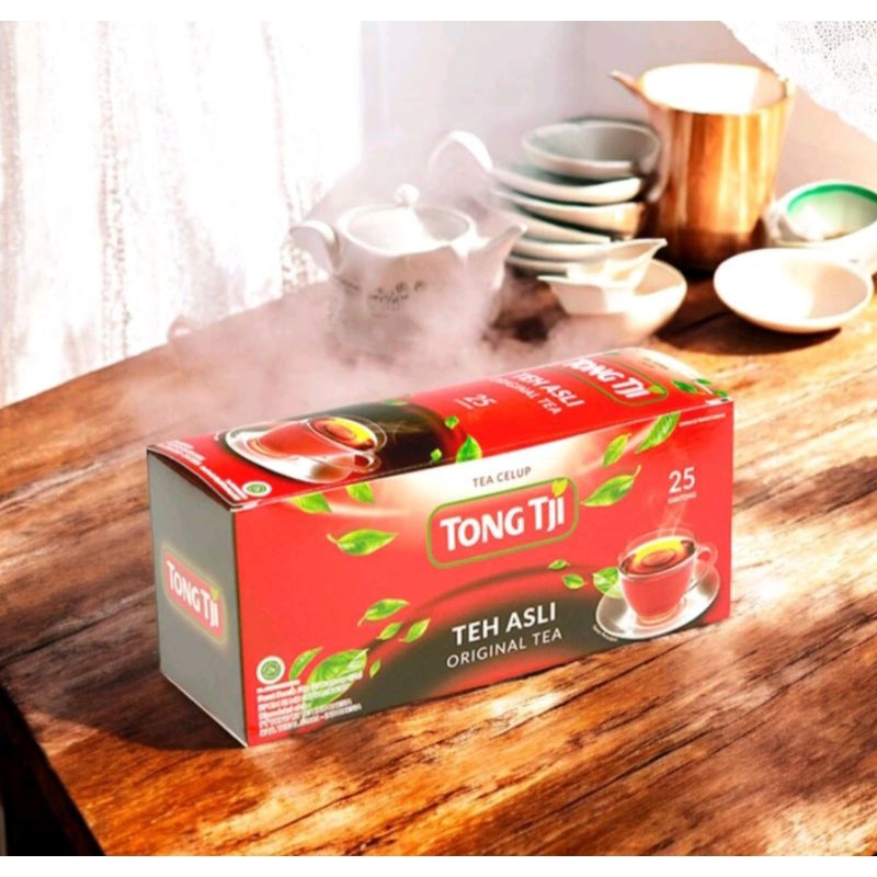 

Tong Tji Black Tea Teh Celup 25s Non Amplop - CLBT / Daun Teh Kualitas Super / Teh Tubruk Super / Teh Khas Tegal Slawi / Teh Celup Hitam / Teh Tong Tji Tegal/Oleh Oleh Khas Tegal / Teh Tubruk Wangi/Teh Kepyur / Teh Solo / Teh Melati/ Teh Tongtji Black Tea