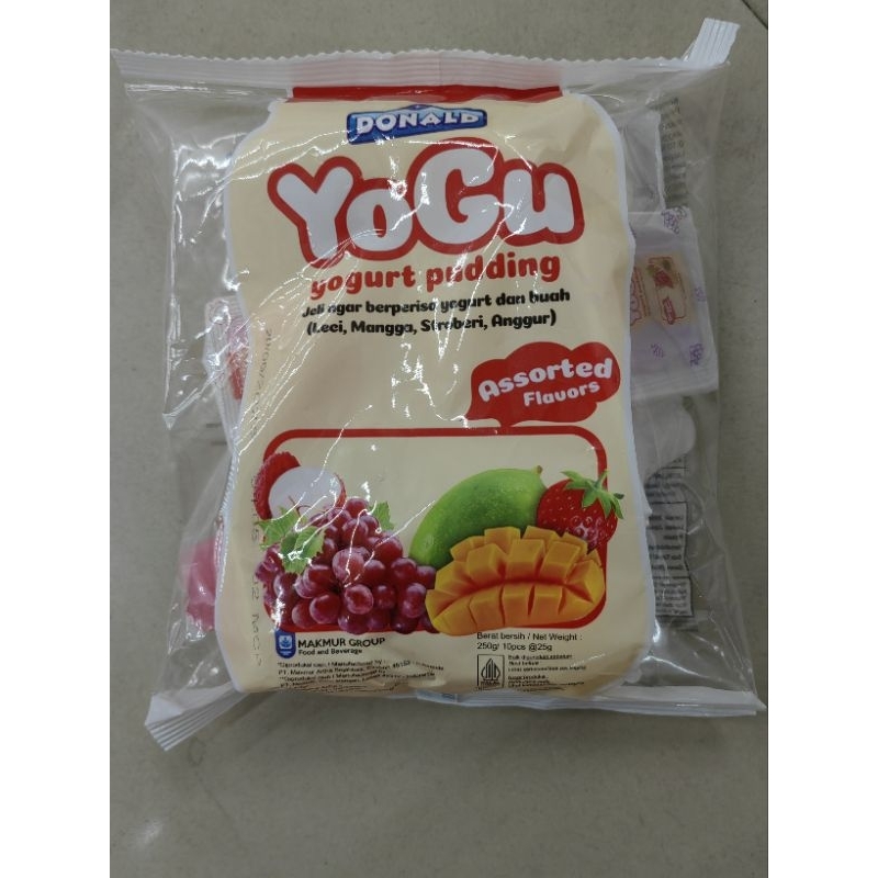 

Yogurt pudding 250g/10pcs @25g