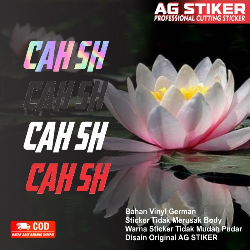 

STIKER PSHT CAH SH STICKER CUTTING