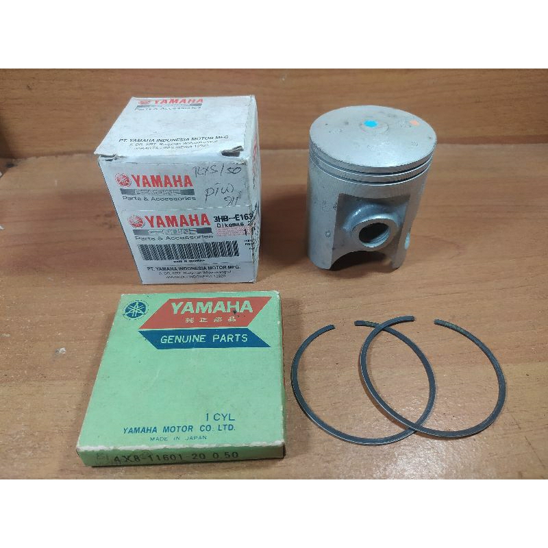 Piston Ring seher Yamaha RXS RX SPECIAL YT115 Os 0.50 original baru