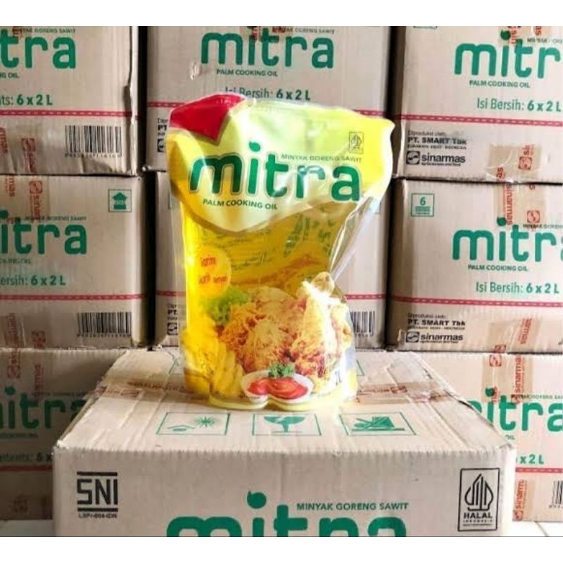 

minyak goreng Mitra pouch 2L