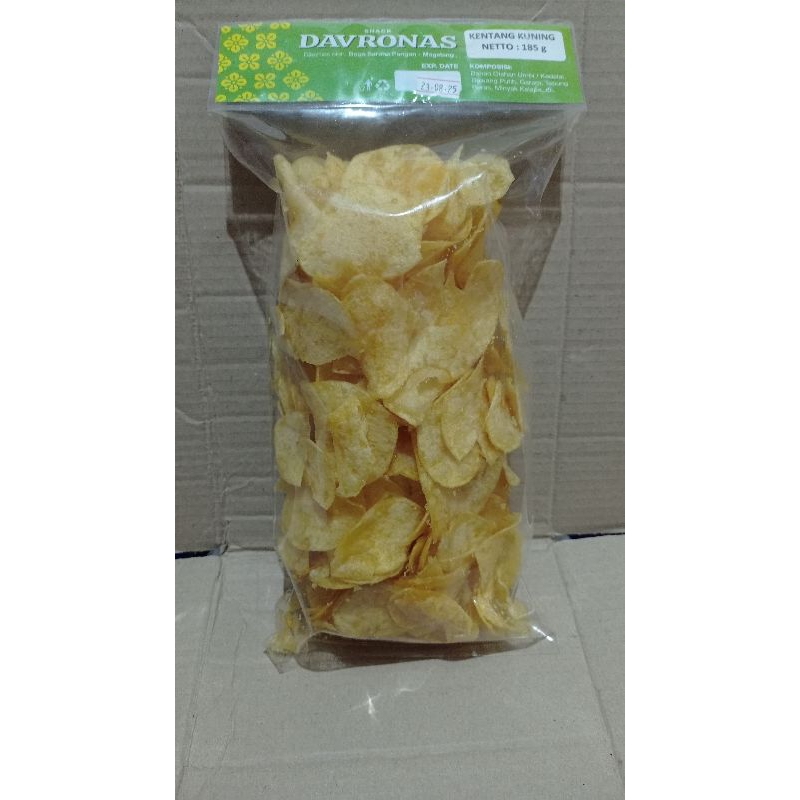 

Keripik Kentang Kuning 185gr