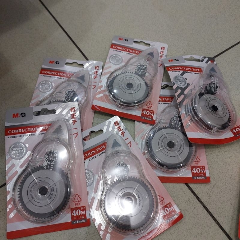 

Correction Tape 40Mx5mm Merk M&G Tape Koreksi Tipex Kertas