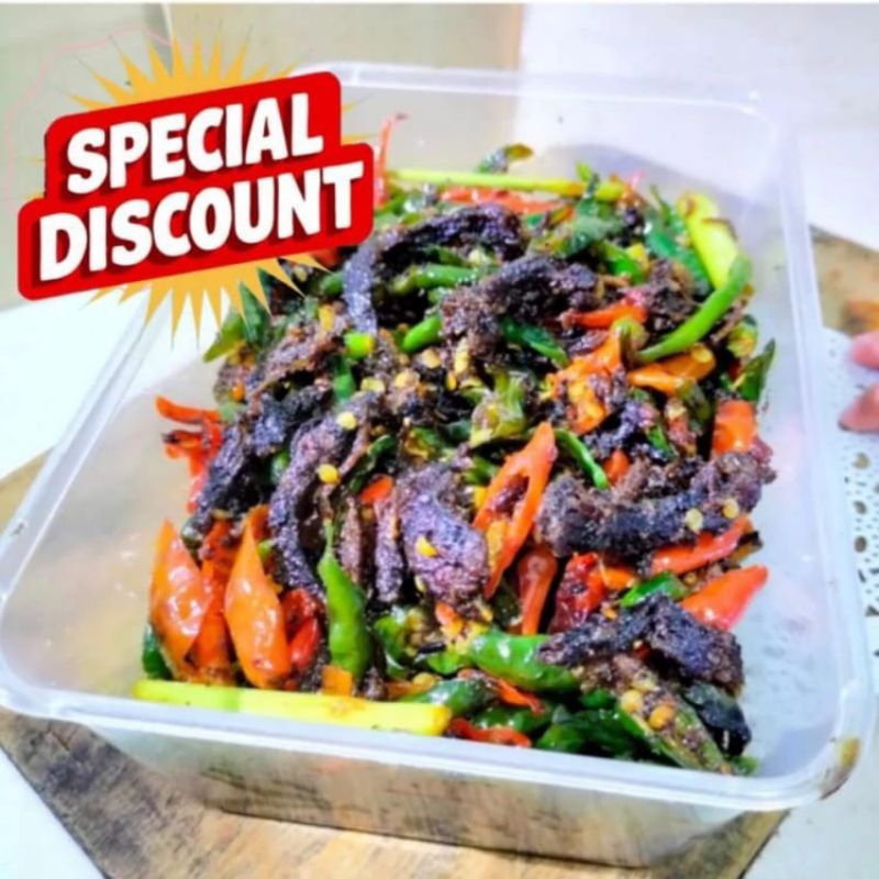 

BELUT GORENG TUMIS SAMBAL IJO 500gr TANPA DURI GURIH