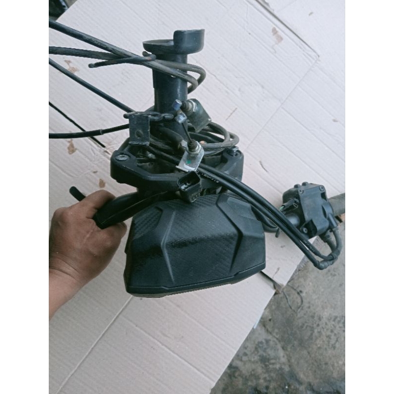setang stir full set tinggal pasang beat street k81 ORI copotan kondisi masih normal smua