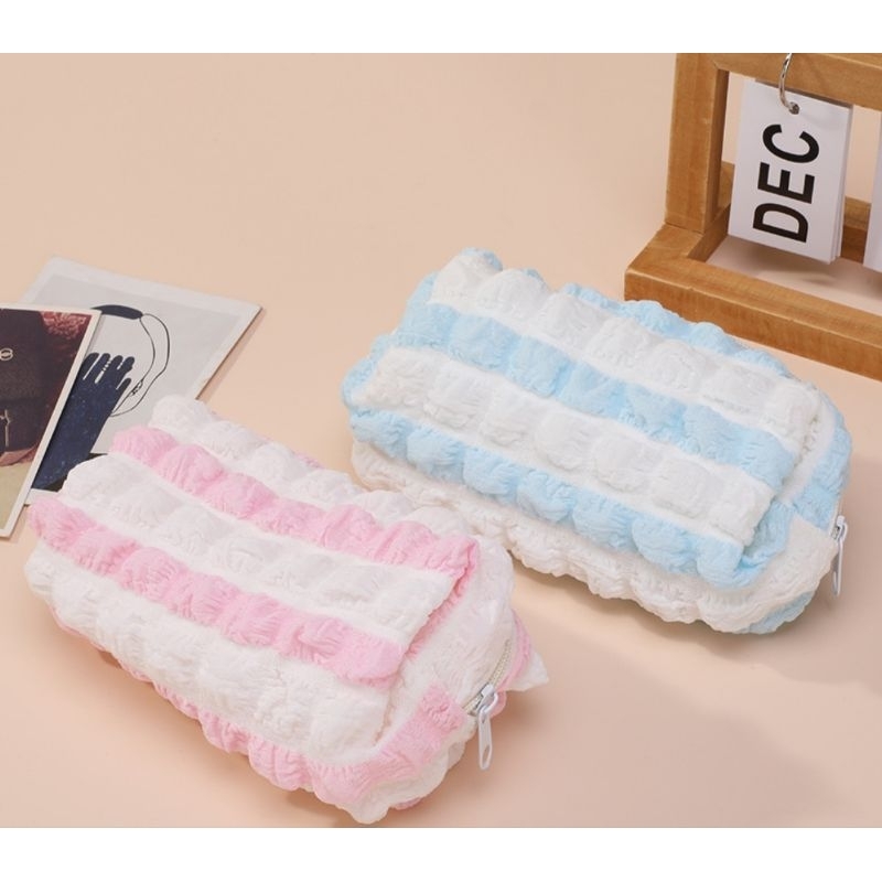 

PUFF PENCIL CASE ZIPPER / KOTAK PENSIL / TEMPAT PULPEN RESLETING