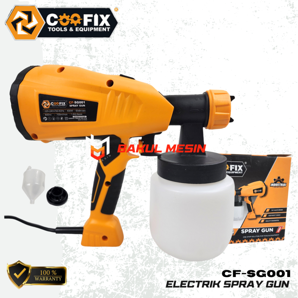 COOFIX CF-SG001 Electrik Spray Gun Mesin Semprot Cat SG 001