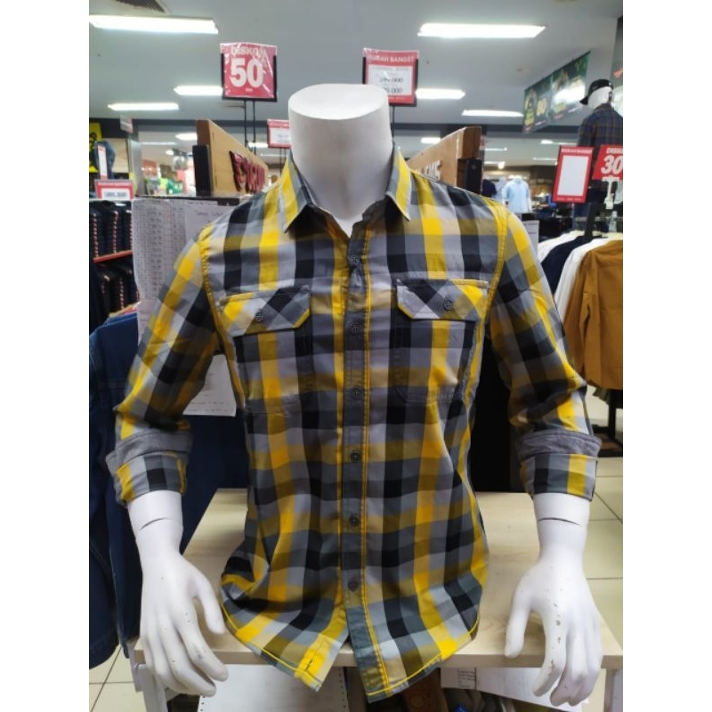 CARDINAL JEANS KEMEJA SLIMFIT KUNING