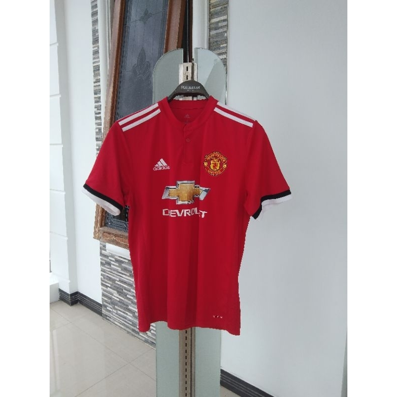 Manchester united 2017/18 original jersey vintage adidas rare item ori second