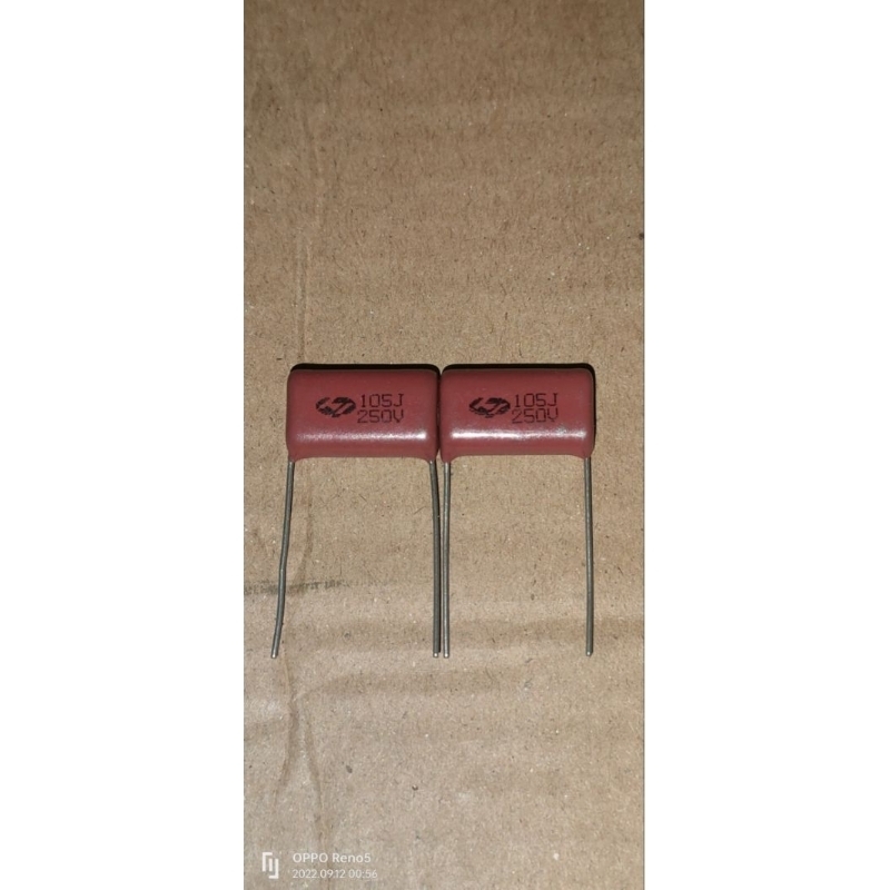 CAPASITOR MILAR 105J/250V ORIGINAL