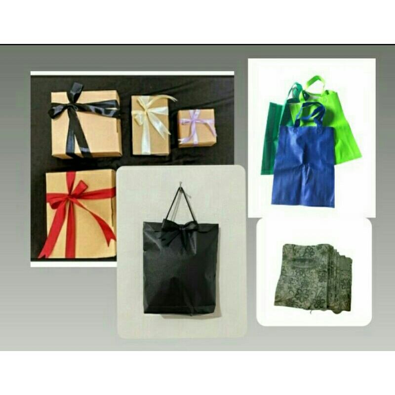 

TAS SPUNBOND/PAPERBAG/GIFTBOX/KERTAS KADO INSTAN