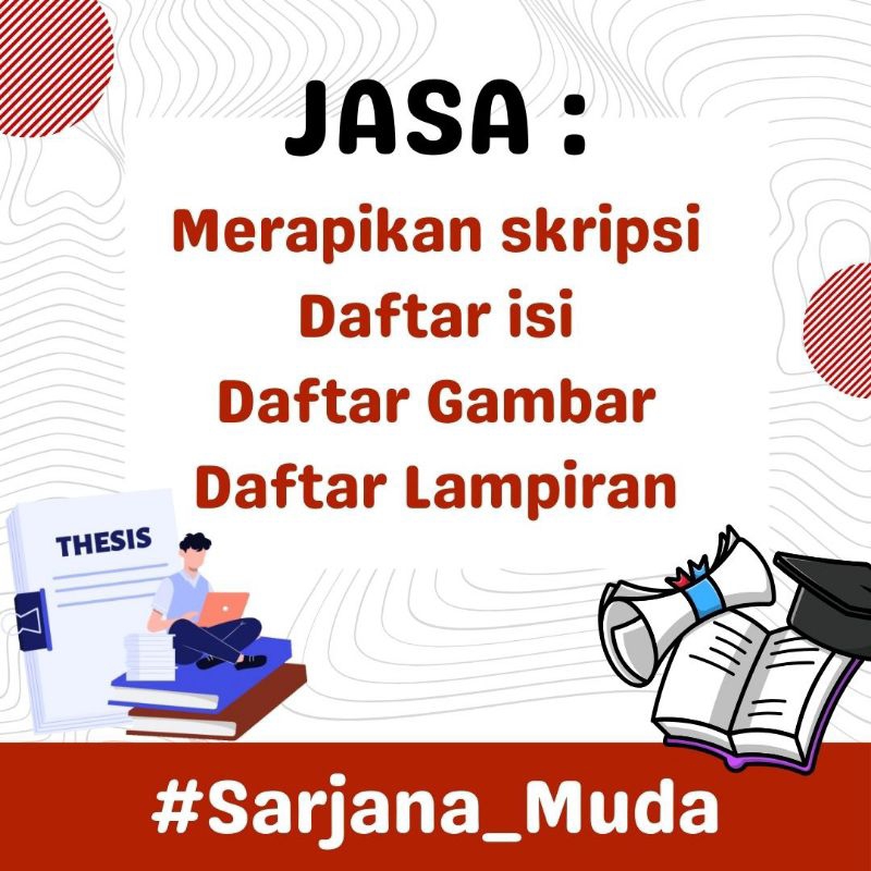 Editing/Rapikan file Skripsi/makalah/laporan