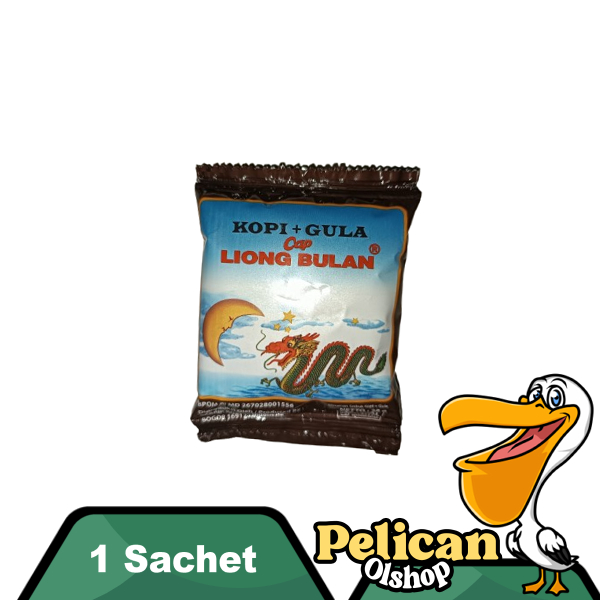

Kopi Plus Gula Cap Liong Bulan 1 Sachet 27 Gram (Expire 1-2 Bulan)
