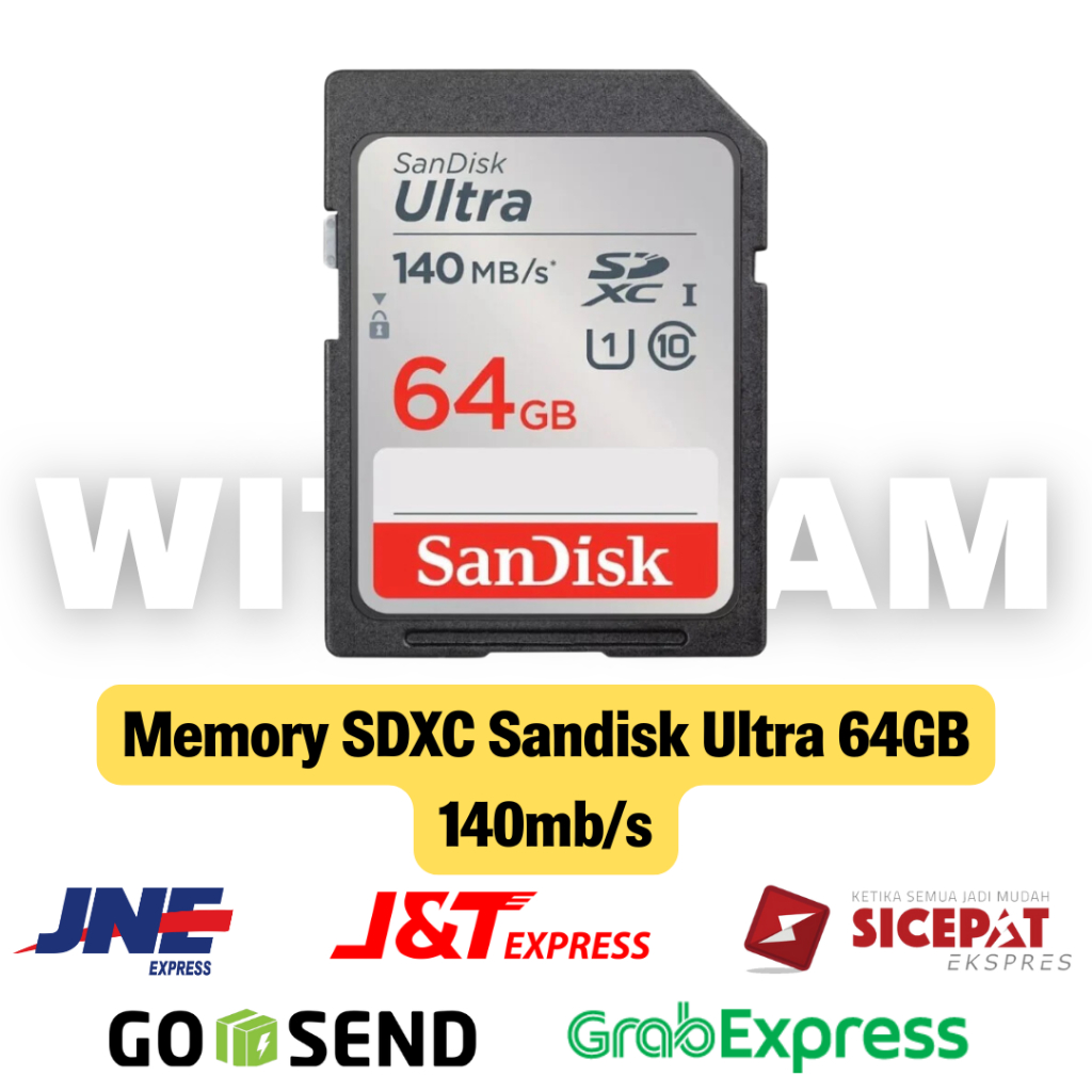 Sandisk Sdcard Ultra 64gb 140mbs - Sd Card 64 Gb 140 Mbps Original
