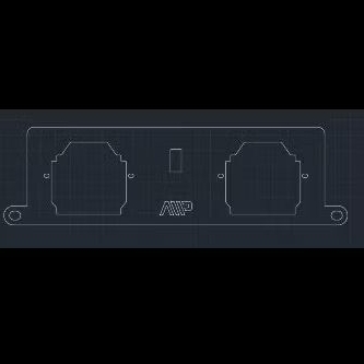 bracket biled Aes matrix 1.8'' vario led 110 fi