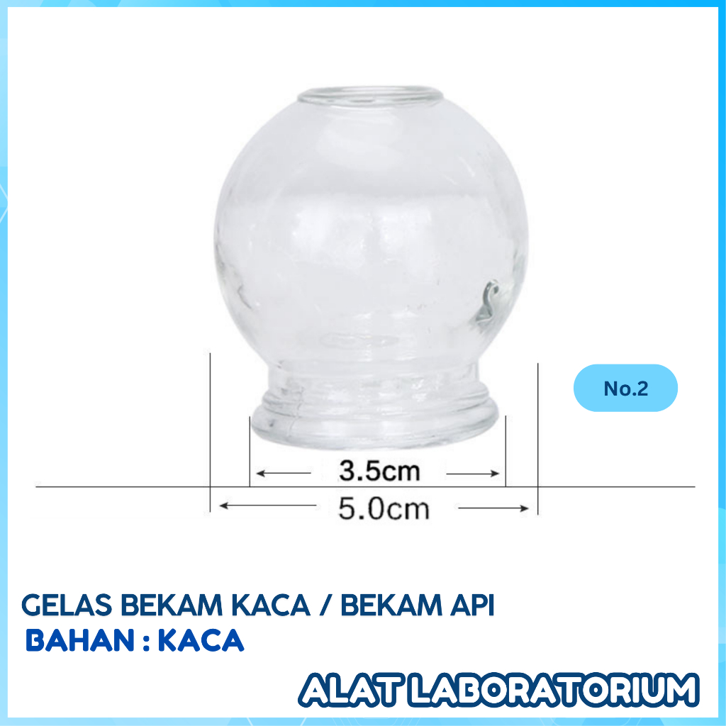 GELAS BEKAM API / GELAS BEKAM KACA / CUP BEKAM API / ALAT TERAPI BEKAM PUNGGUNG #2