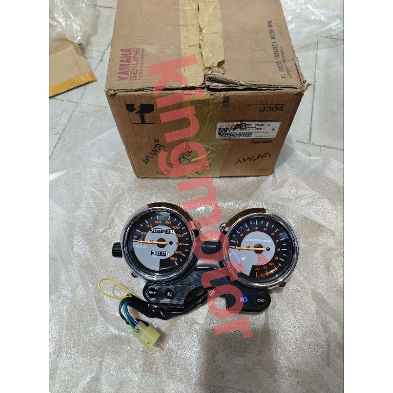SPEDOMETER SPIDOMETER KILOMETER SPEDO RXKING 2002-2006 RX KING NEW 2002 GOLD ORI ASLI ORIGINAL YAMAH