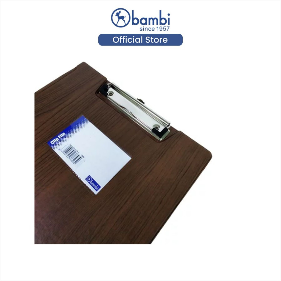 

Bambi Clipboard Brown Wood - 1700BW