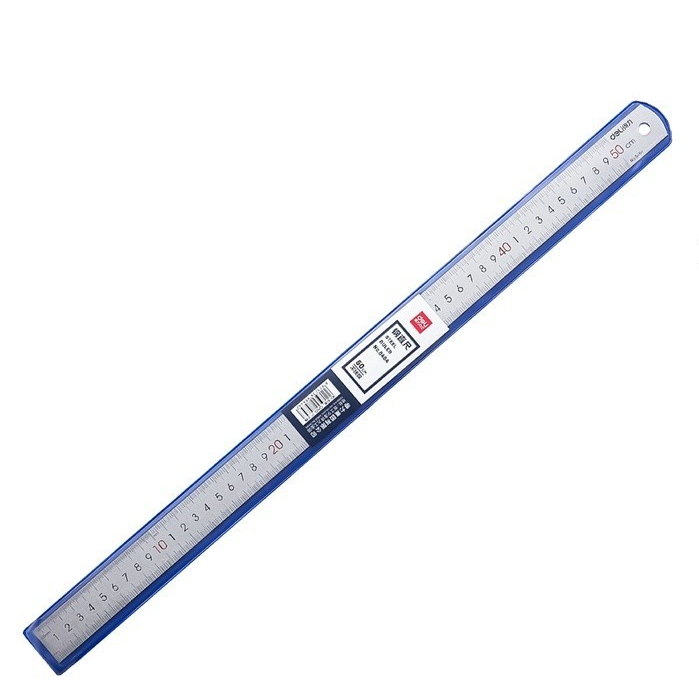 

DELI - 8464 Drafting Ruler / Penggaris Steel 50cm