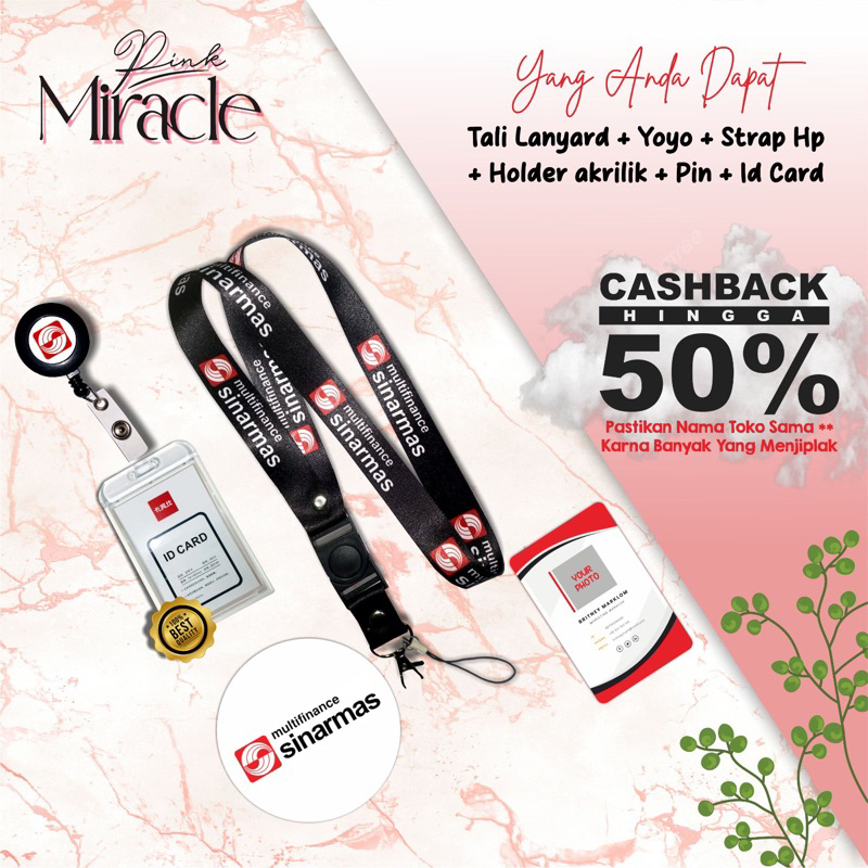 

Tali Lanyard SINARMAS MULTIFINANCE [Ready stock] Termurah