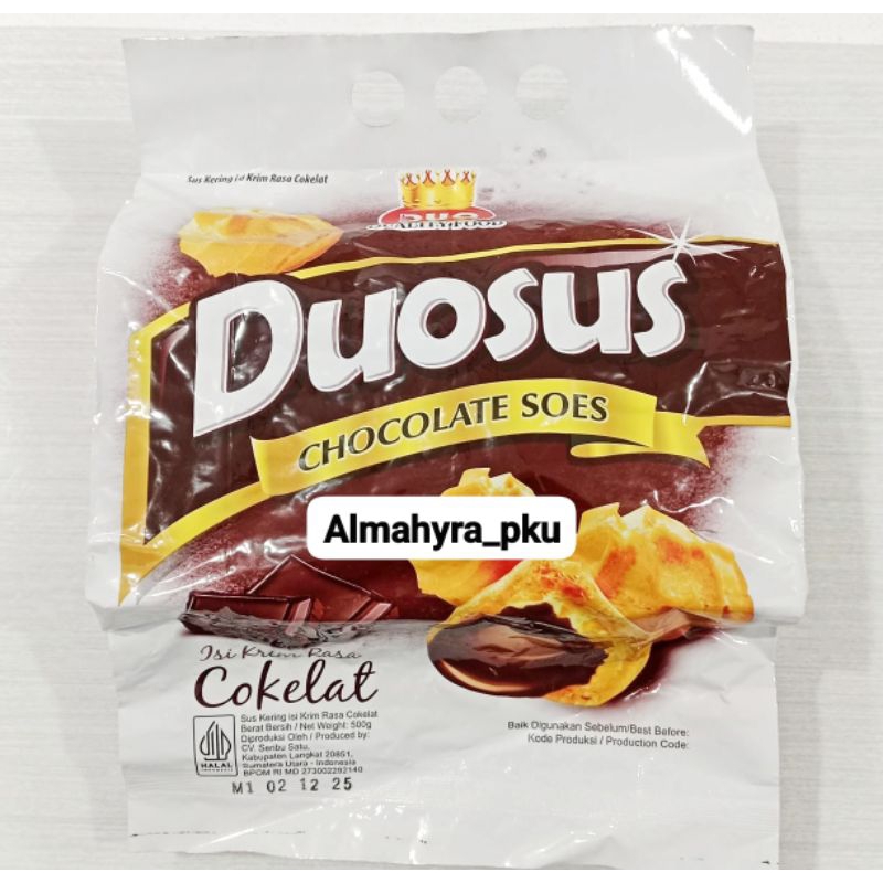 

Duosus Sus Kering Rasa Coklat Bag 500gr