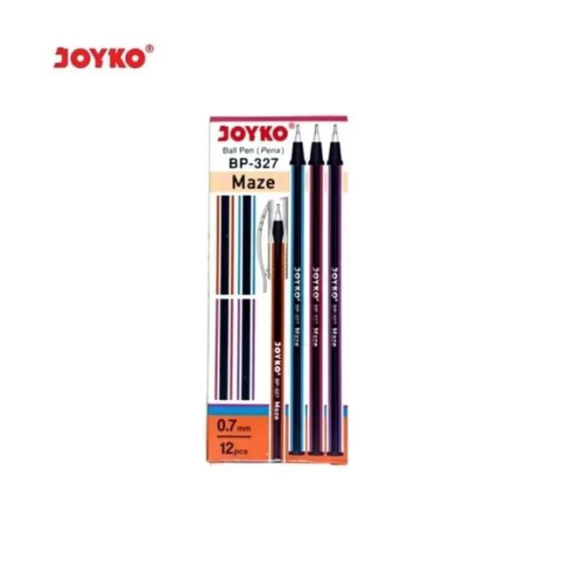 

Pulpen Joyko Maze 0.7mm BP-327 Grosir (1 Lusin)