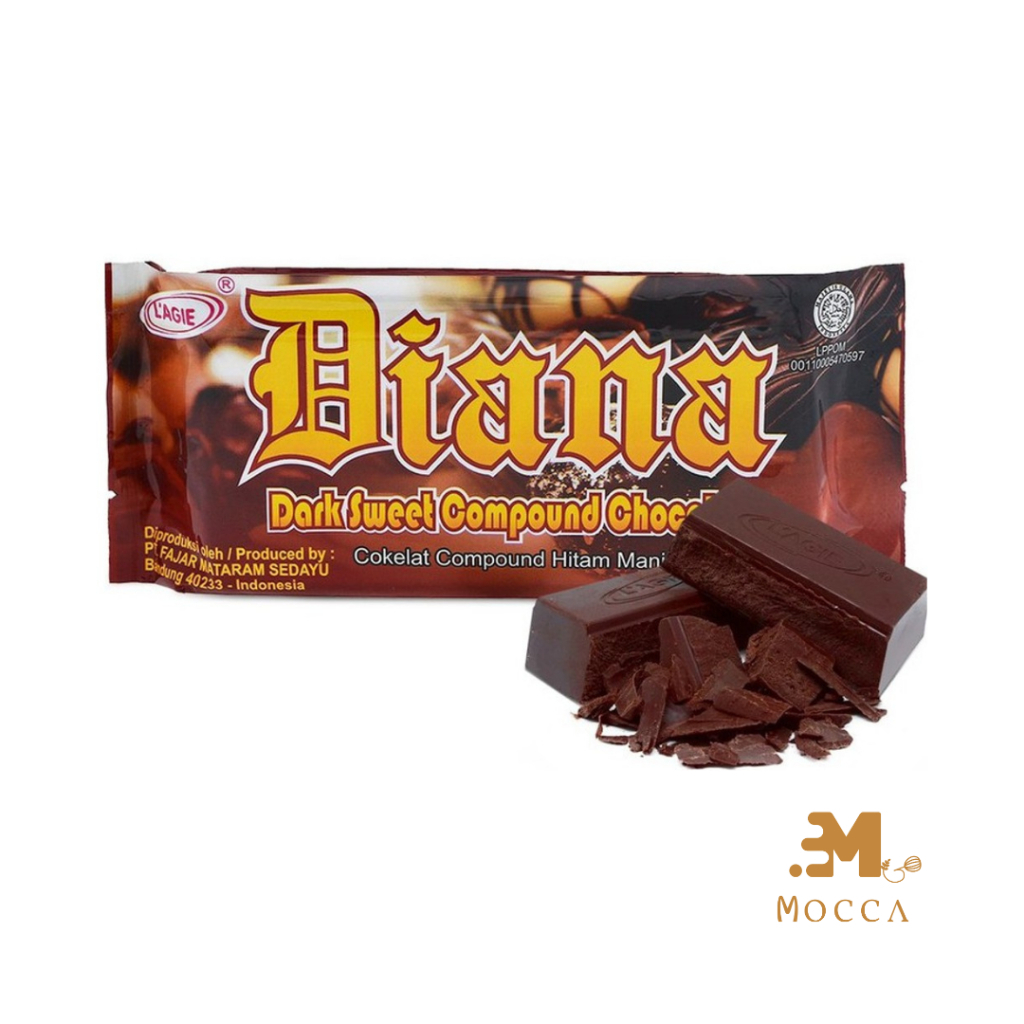 

L'AGIE DIANA DARK COMPOUND CHOCOLATE 250GR (TAMBAHKAN EXTRA PACKING)