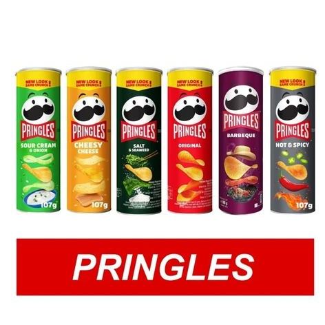 

PRINGLES POTATO CHIPS / KERIPIK KENTANG102 gram ALL Variant