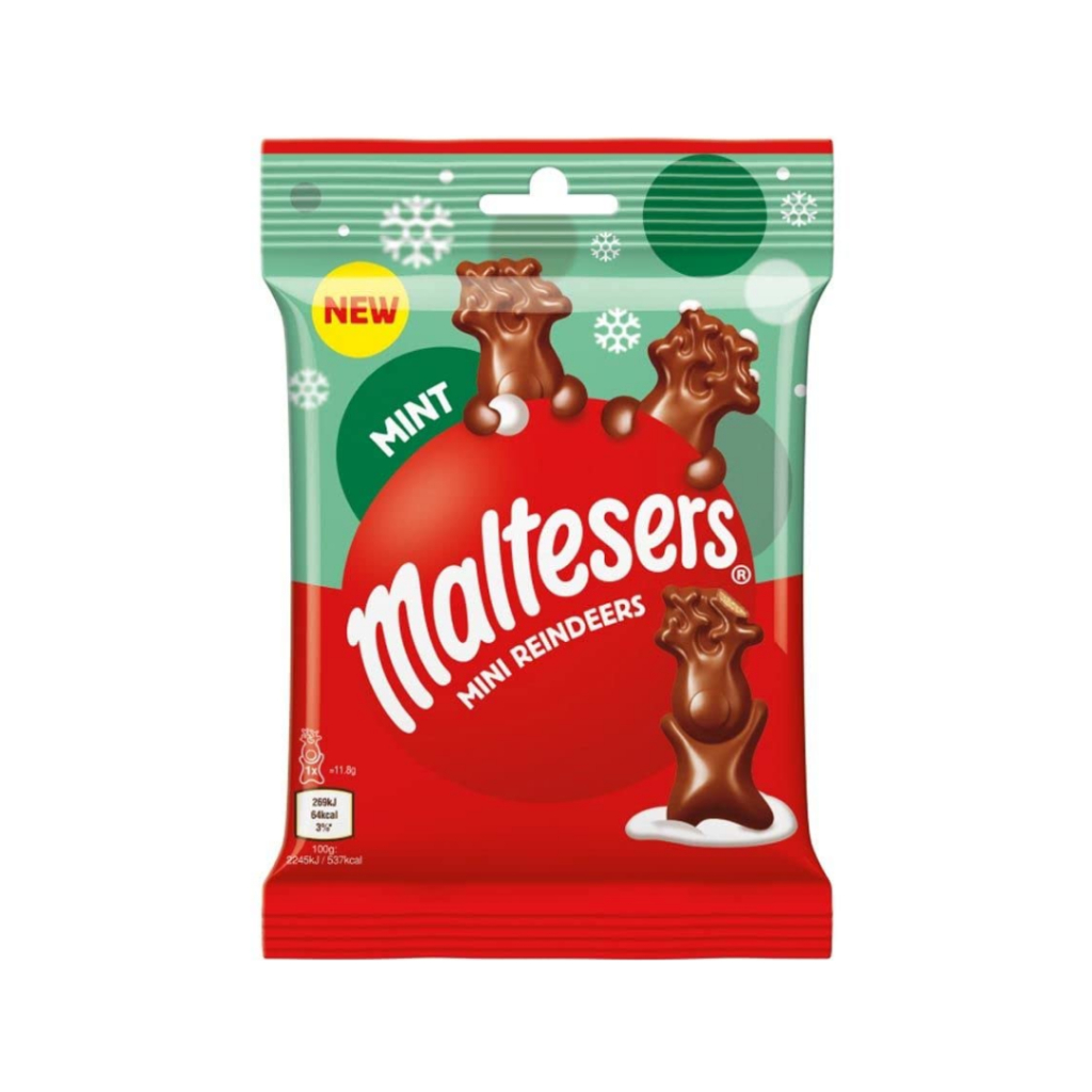 

Maltesers Mint Mini Reindeers 100gr | Chocolate Impor | Christmas Chocolate