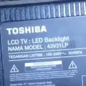 Mainboard TV LED TOSHIBA 43V31LP New Gress MB TV LED TOSHIBA 43V31LP Mainboard TV TOSHIBA 43V31LP MB