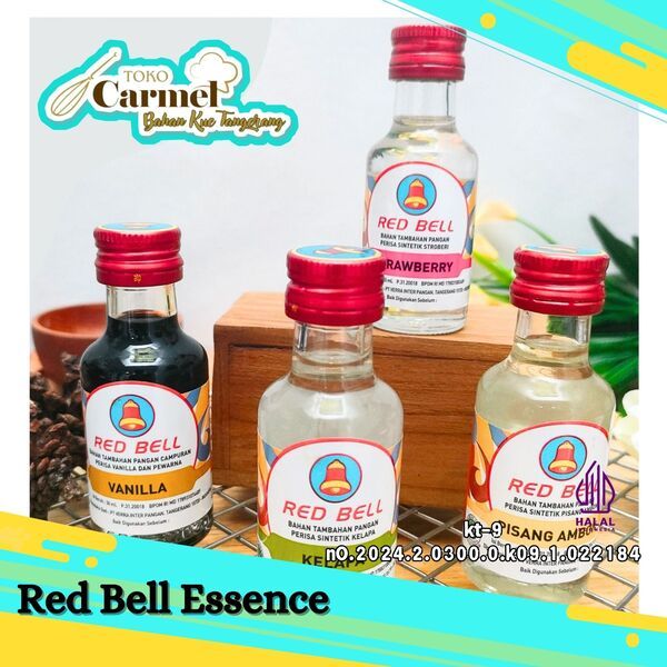 

Perisa Red Bell 30ml - Perisa Essence Makanan Vanila Pisang Ambon