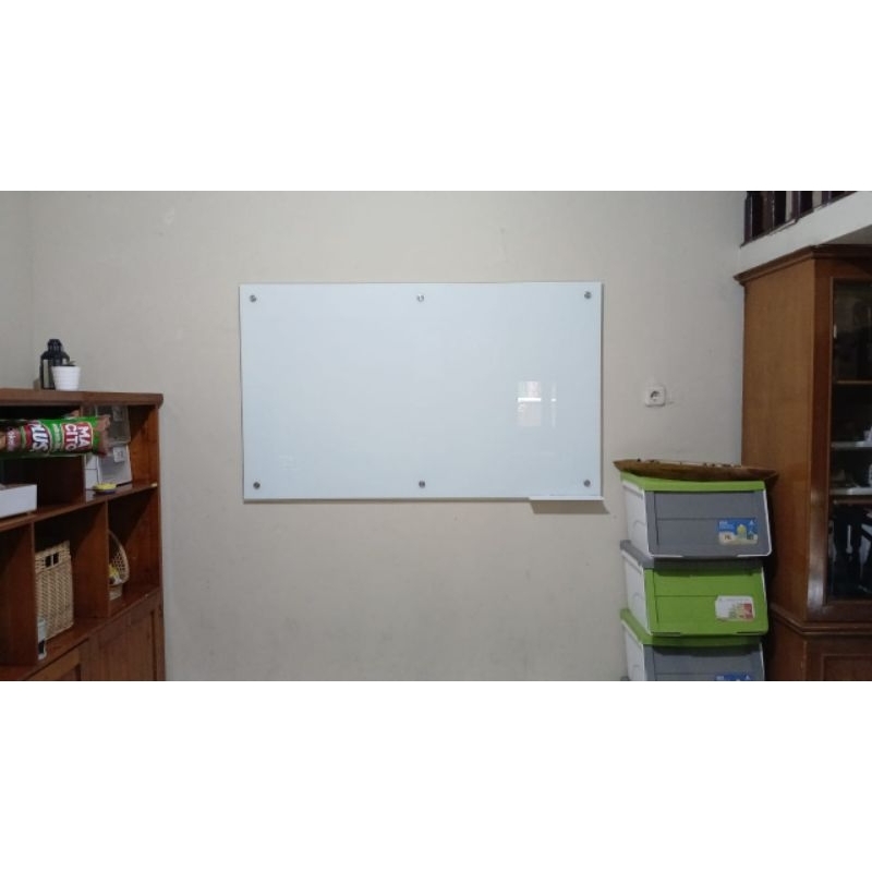 

Glassboard Magnetik / Papan Tulis Kaca magnetik / Papan Tulis kaca uk.100 x .....