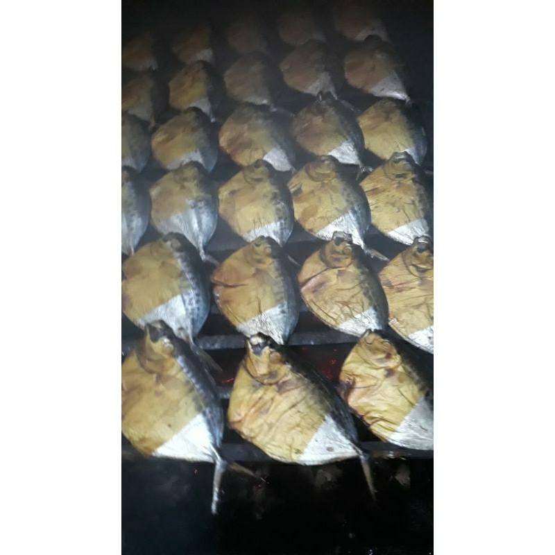 

ikan asap khas pemalang ani2 /semar /kayul.asap 1 pak isi 6