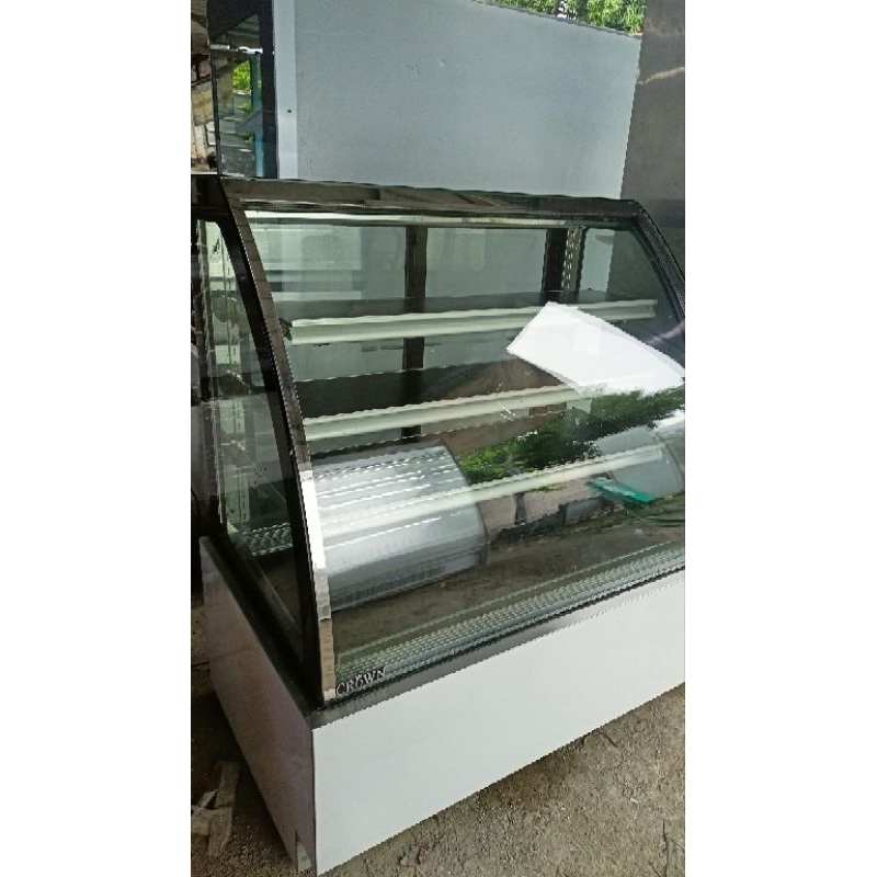 SECOND/BEKAS CAKE SHOWCASE CURVE/KOTAK