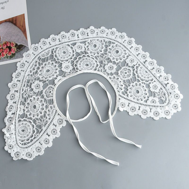 Kerah Instan Besar Bordir Cantik Lngsng Dipake Premium