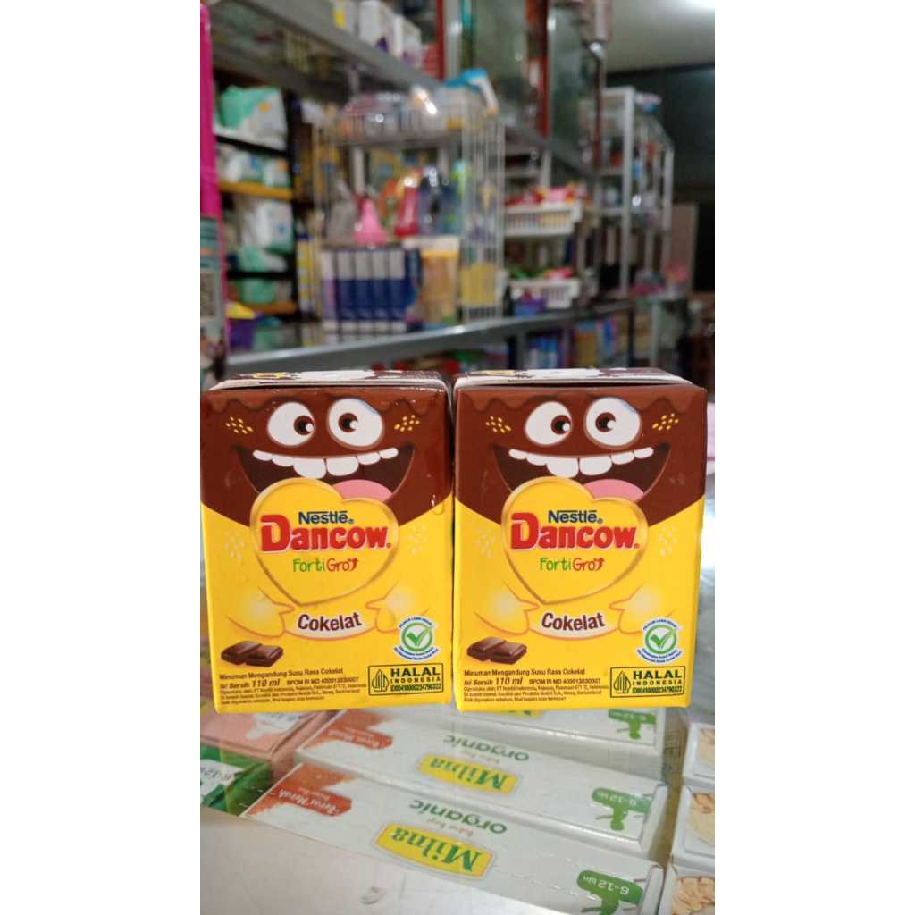 

DANCOW FORTIGRO SUSU UHT COKLAT 110 ML I 180 ML - ED 04/2025